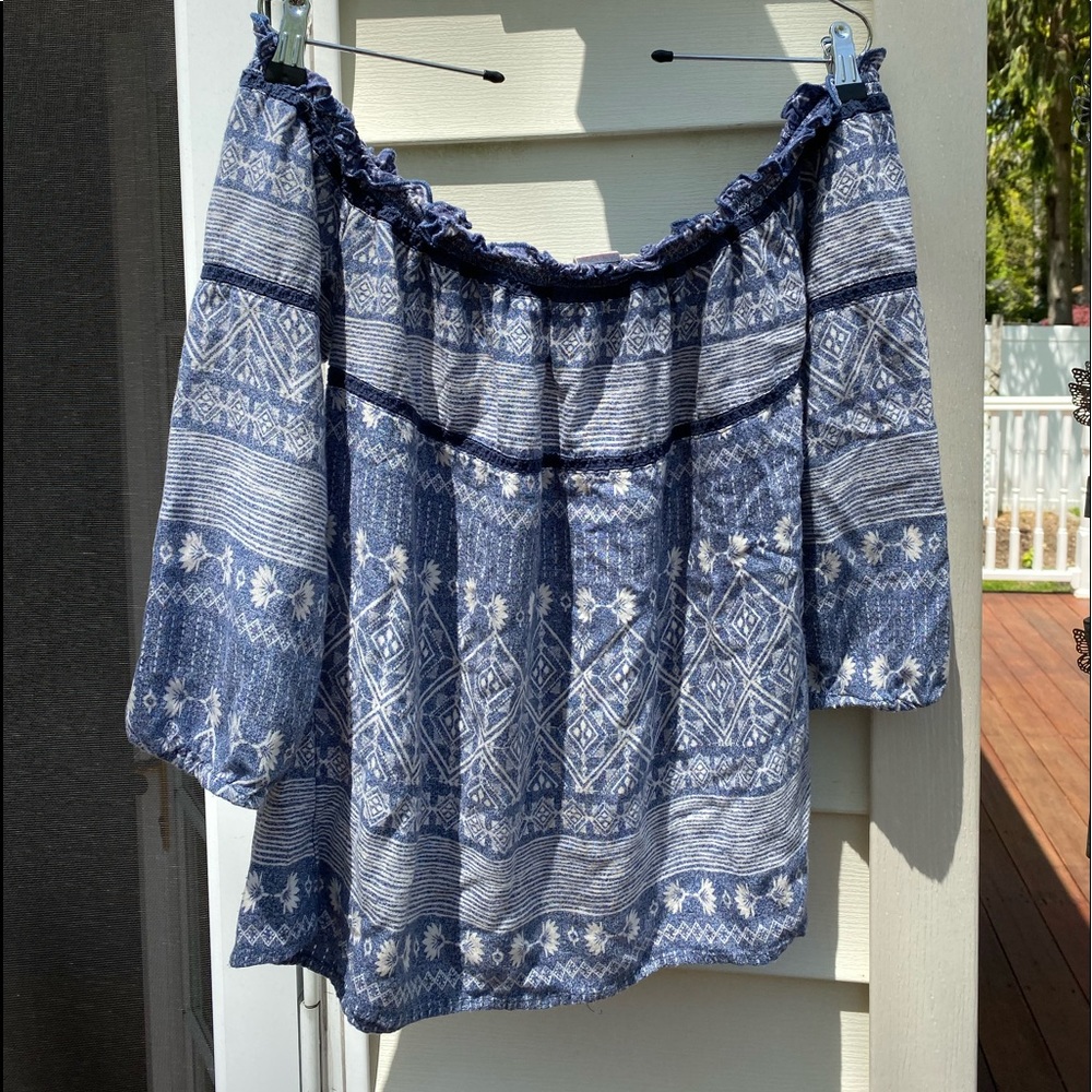 Roxy off the shoulder top